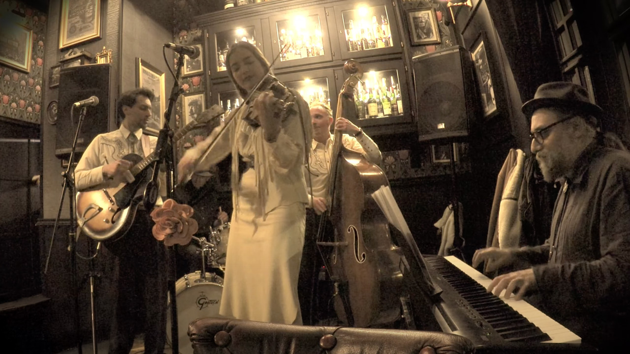 Mary Lee and Caesar's Cowboys bij muziekcafé Take Five