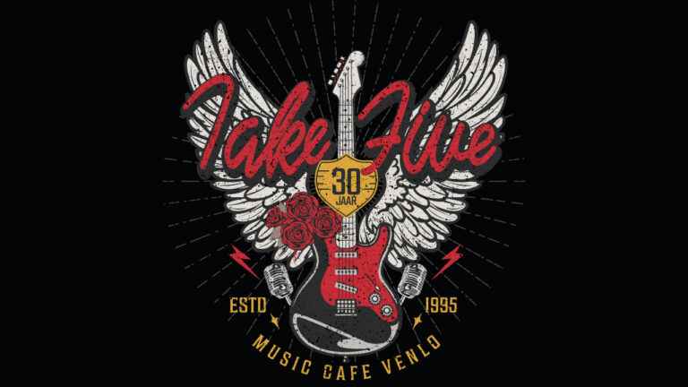 Jubilleumshirt 30 jaar Take Five Venlo